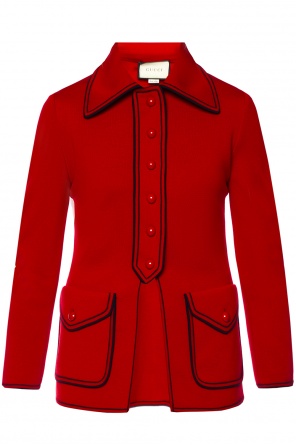 Logo-printed cardigan, zdjęcie 1 Logo-printed cardigan od Gucci